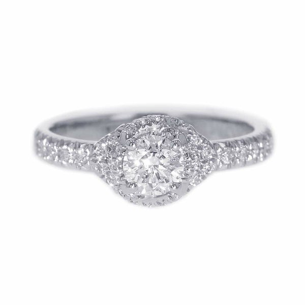 ショーメ リング リアン ダムール ダイヤモンド 0.34ct Pt950 リングサイズ48 J3LGZZ 指輪 ジュエリー GIA鑑定書付き