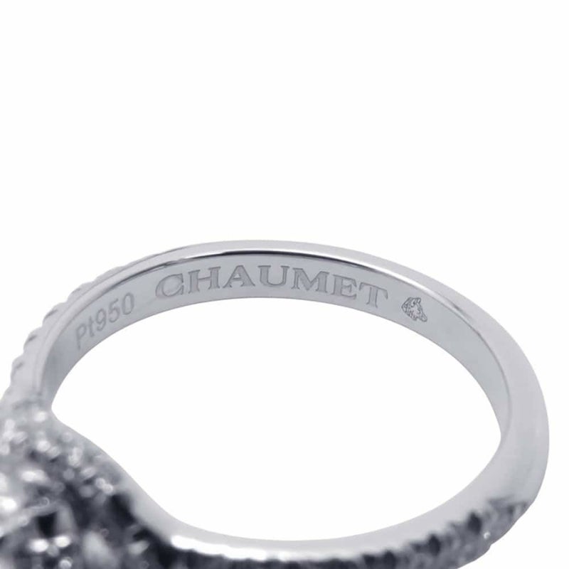 ショーメ リング リアン ダムール ダイヤモンド 0.34ct Pt950 リングサイズ48 J3LGZZ 指輪 ジュエリー GIA鑑定書付き