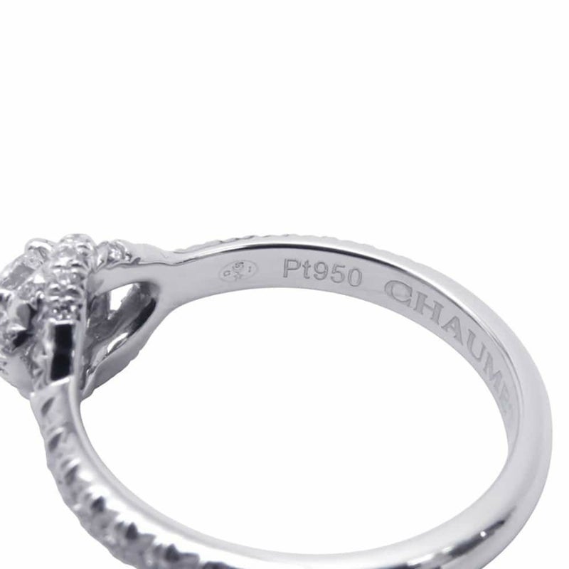 ショーメ リング リアン ダムール ダイヤモンド 0.34ct Pt950 リングサイズ48 J3LGZZ 指輪 ジュエリー GIA鑑定書付き