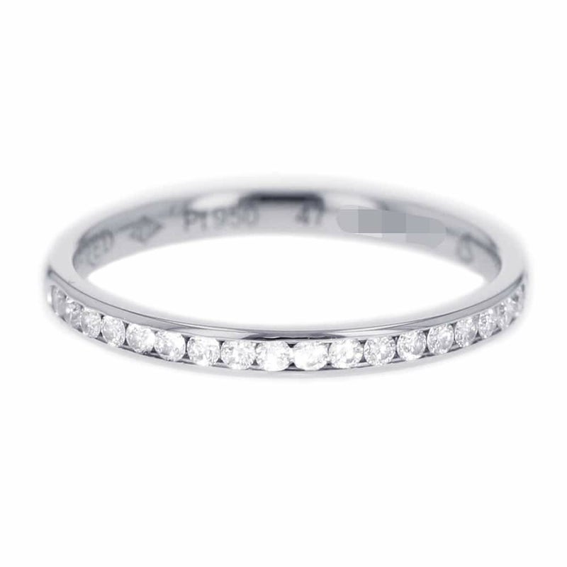 フレッド リング ハーフエタニティ ダイヤモンド Pt950プラチナ サイズ約7号 FRED 指輪