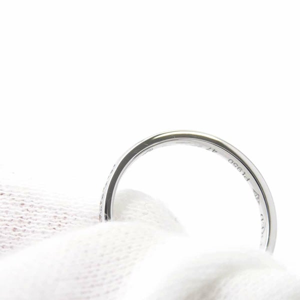 フレッド リング ハーフエタニティ ダイヤモンド Pt950プラチナ サイズ約7号 FRED 指輪