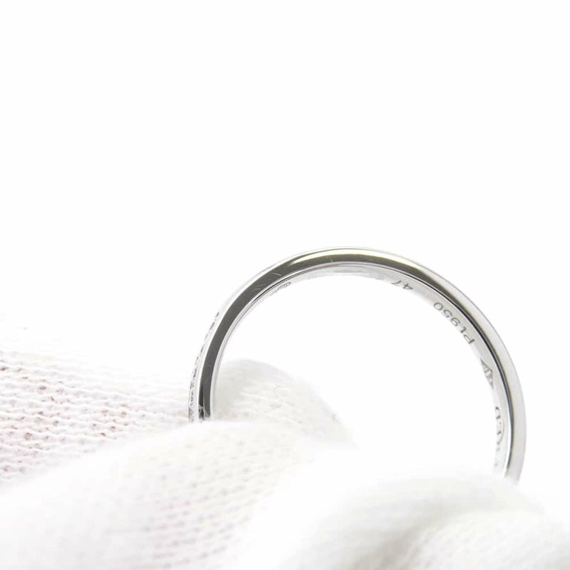 フレッド リング ハーフエタニティ ダイヤモンド Pt950プラチナ サイズ約7号 FRED 指輪