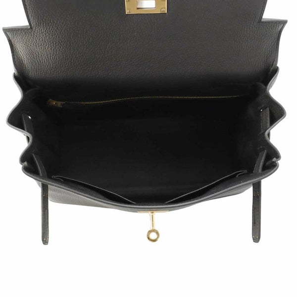 エルメス ハンドバッグ ケリー28 内縫い キャバン/ゴールド金具 トゴ W刻印 HERMES 2wayショルダー