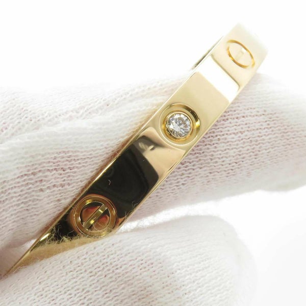 カルティエ ブレスレット ラブブレス ダイヤモンド 4P 計0.42ct K18YG サイズ16 B6035916