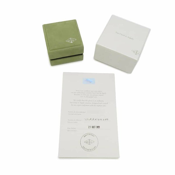 ヴァンクリーフ&アーペル ピアス ヴィンテージ アルハンブラ イヤリング オニキス K18YGイエローゴールド VCARA44200