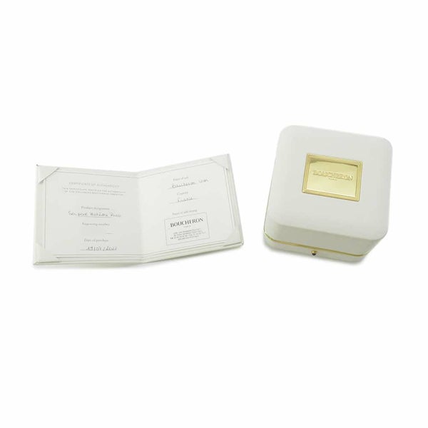 ブシュロン リング セルパンボエム スモール ロードライトガーネット 1.90ct K18PG リングサイズ50 JRG02783