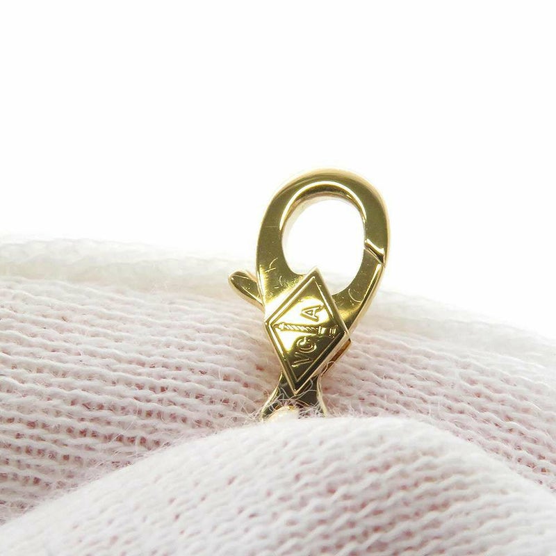 ヴァンクリーフ&アーペル ネックレス ヴィンテージ アルハンブラ 10モチーフ ギヨシェ K18YG VCARP3JJ00