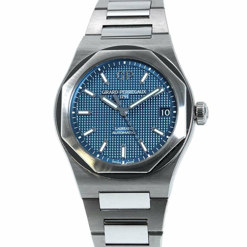 ジラールペルゴ ロレアート 81010-11-431-11A GIRARD-PERREGAUX 腕時計 ブルー文字盤