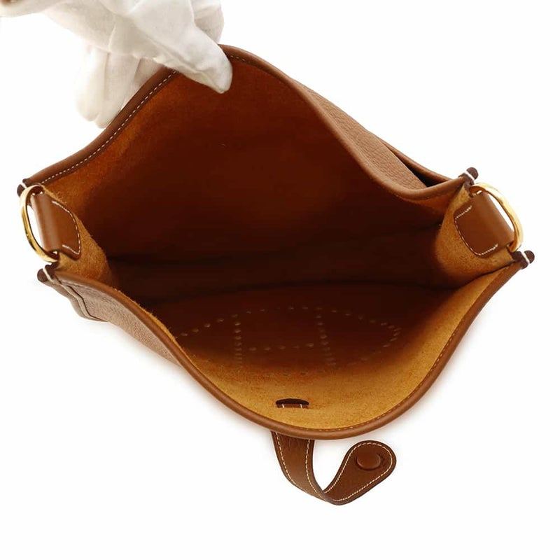 エルメス ショルダーバッグ エブリン3 PM ゴールド/ゴールド金具 トリヨンクレマンス B刻印