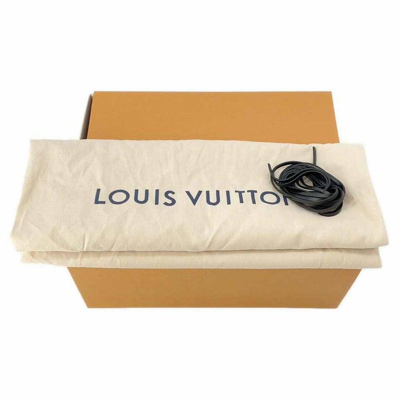 ルイヴィトン スタートレイル ラインアンクルブーツ パテントモノグラム・キャンバス カーフレザー レディースサイズ36 1A2Y7W 黒