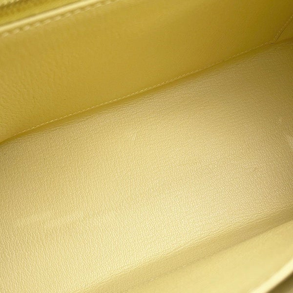 エルメス ハンドバッグ ケリー25 外縫い ジョーヌプッサン/ゴールド金具 エプソン Z刻印 ２wayショルダー