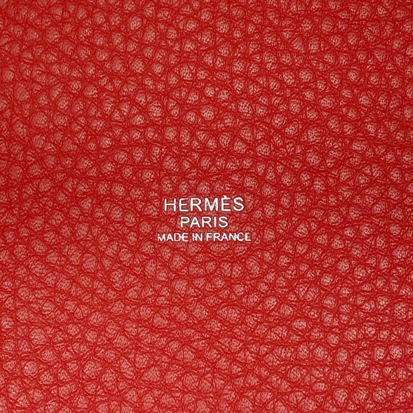 エルメス ピコタンロックPM タッチ ルージュトマト/ローズエグランタイン/シルバー金具 トリヨンクレマンス X刻印