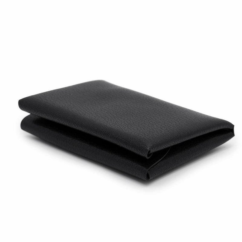 エルメス コインケース カルヴィ デュオ ブラック/シルバー金具 シェブルシャムキラ B刻印 黒