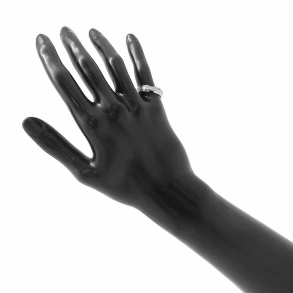 ティファニー リング アトランス ダイヤモンド 3P K18WGホワイトゴールド リングサイズ約12号 指輪