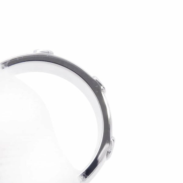 ハリーウィンストン リング HWロゴ バンドリング ダイヤモンド K18WGホワイトゴールド サイズ約12号 指輪