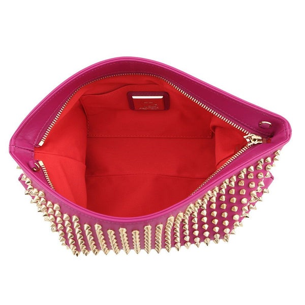 クリスチャン・ルブタン チェーンショルダーバッグ ルビポッシュ スパイクスタッズ Christian Louboutin 2wayクラッチ