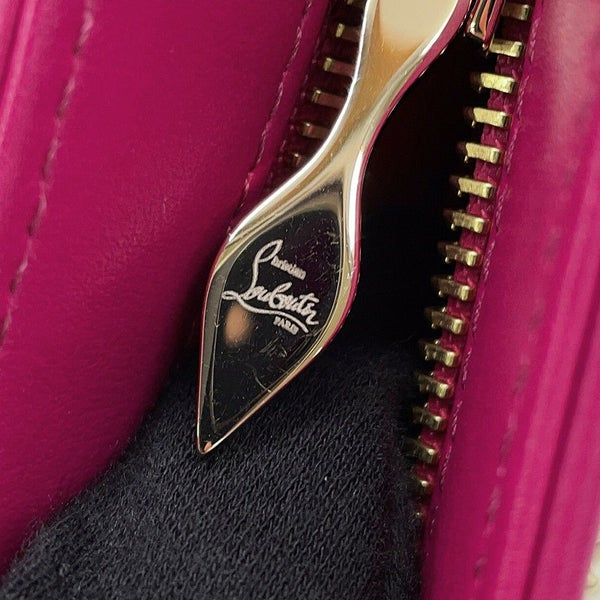 クリスチャン・ルブタン チェーンショルダーバッグ ルビポッシュ スパイクスタッズ Christian Louboutin 2wayクラッチ