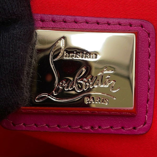 クリスチャン・ルブタン チェーンショルダーバッグ ルビポッシュ スパイクスタッズ Christian Louboutin 2wayクラッチ