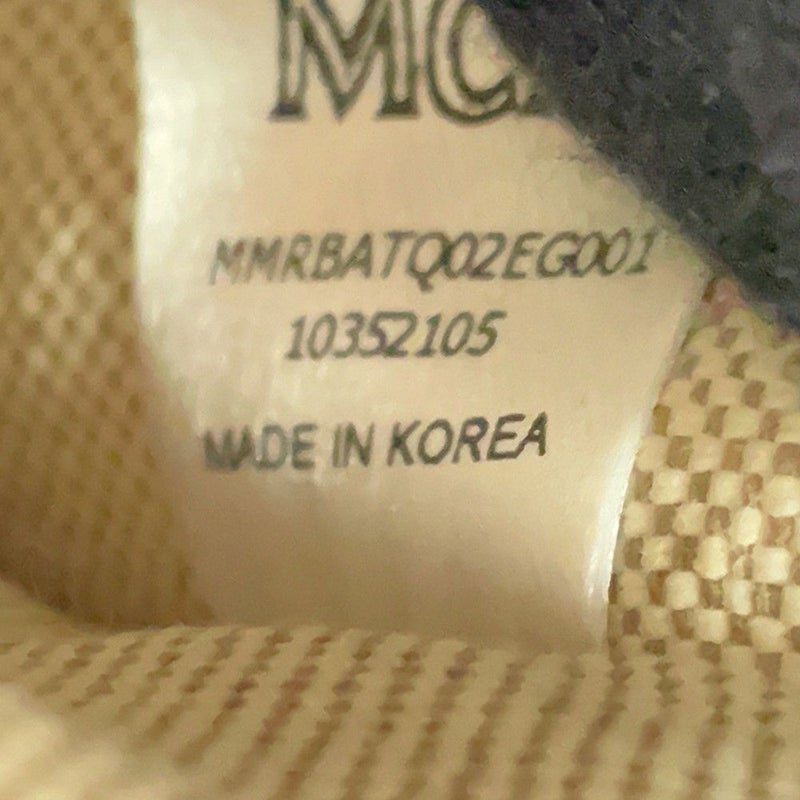 エムシーエム ショルダーバッグ ヴィンテージジャカード フォンケース MMRBATQ02EG001 MCM ポシェット 黒