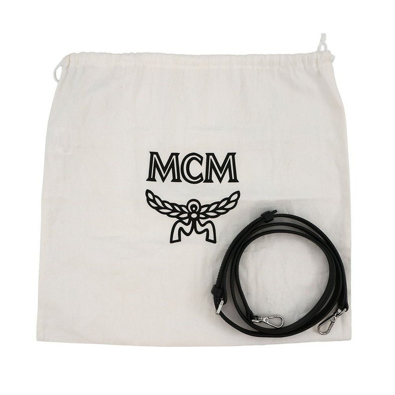 エムシーエム ショルダーバッグ ヴィンテージジャカード フォンケース MMRBATQ02EG001 MCM ポシェット 黒