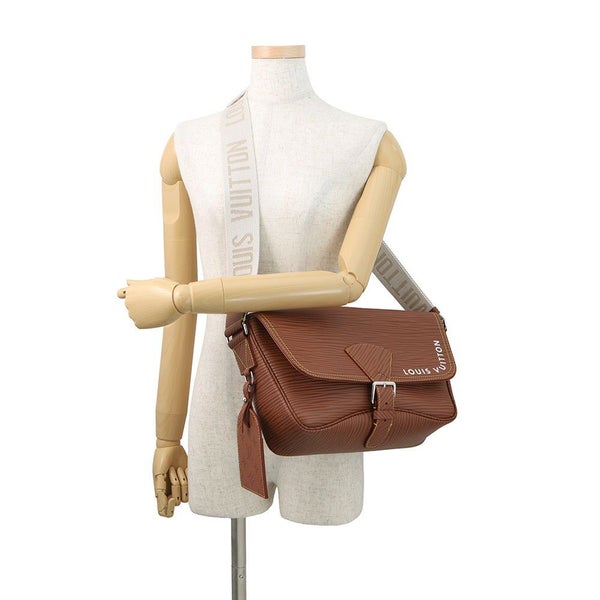 ルイヴィトン ショルダーバッグ エピXL/カーフレザー モンスリ・メッセンジャー M23097 LOUIS VUITTON ヴィトン バッグ