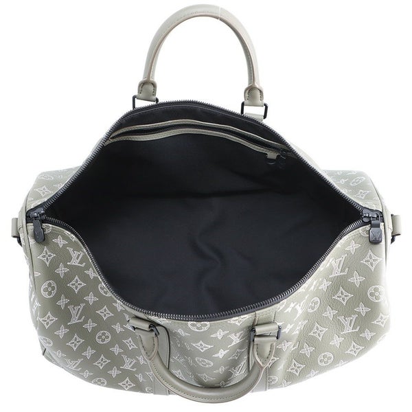 ルイヴィトン ボストンバッグ モノグラム・シャドウ キーポル・バンドリエール50 M12504 2wayショルダーバッグ