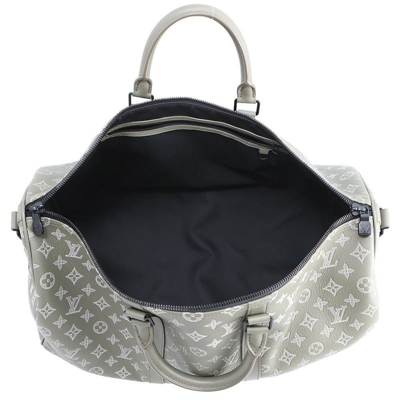ルイヴィトン ボストンバッグ モノグラム・シャドウ キーポル・バンドリエール50 M12504 2wayショルダーバッグ
