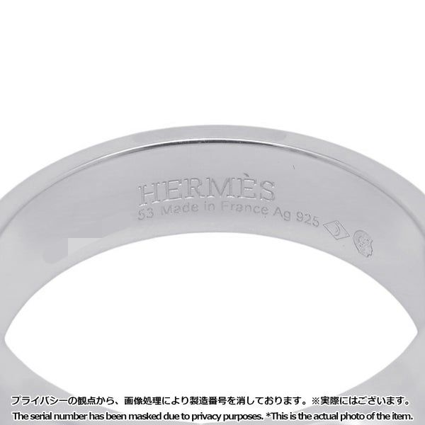 エルメス リング コリエ・ド・シアン PM SV925シルバー H115607B リングサイズ53 HERMES ジュエリー