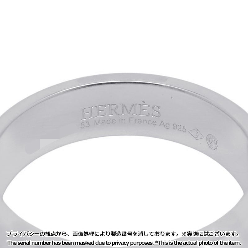 エルメス リング コリエ・ド・シアン PM SV925シルバー H115607B リングサイズ53 HERMES ジュエリー