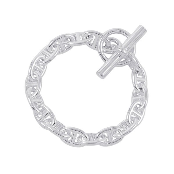 エルメス ブレスレット シェーヌダンクルPM 17コマ SV925シルバー HERMES ジュエリー