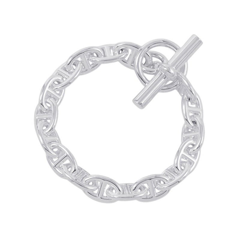 エルメス ブレスレット シェーヌダンクルPM 17コマ SV925シルバー HERMES ジュエリー