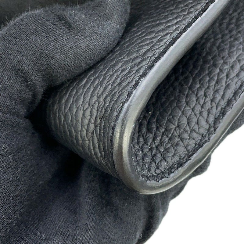 ザ ロウ ハンドバッグ ソフトマルゴー12 レザー W1586 THE ROW 2way 黒