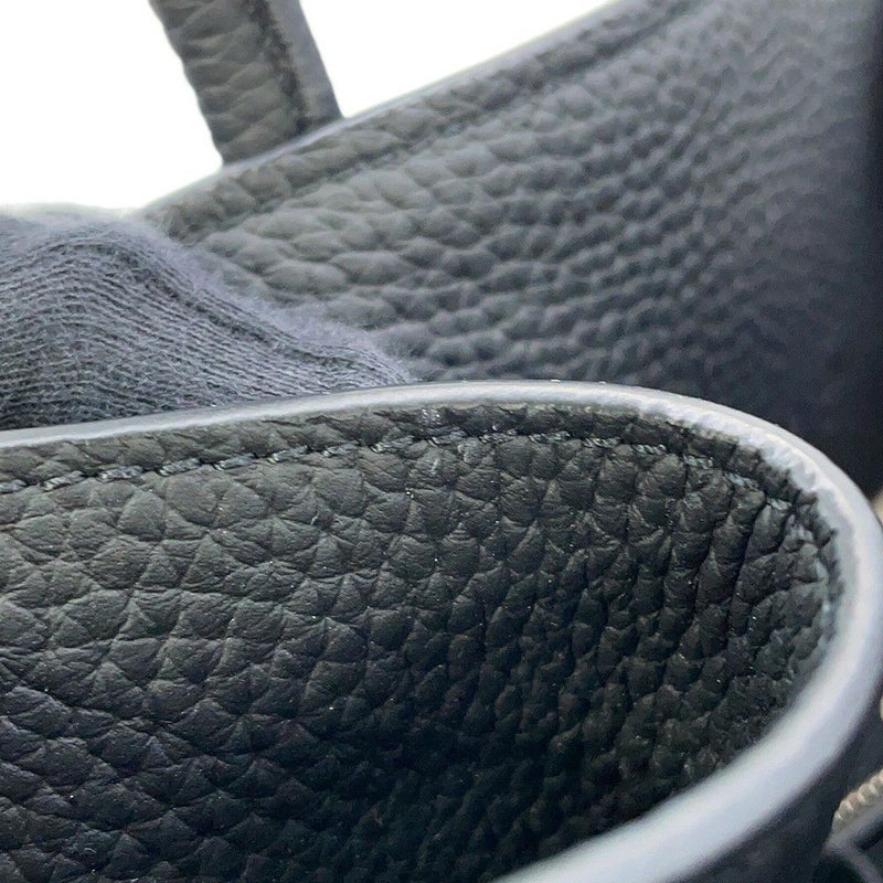 ザ ロウ ハンドバッグ ソフトマルゴー12 レザー W1586 THE ROW 2way 黒