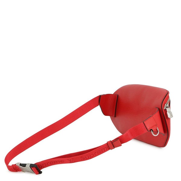 ルイヴィトン ウエストバッグ エピ バムバッグ シュプリーム コラボ M53418 LOUIS VUITTON ヴィトン Supreme メンズ