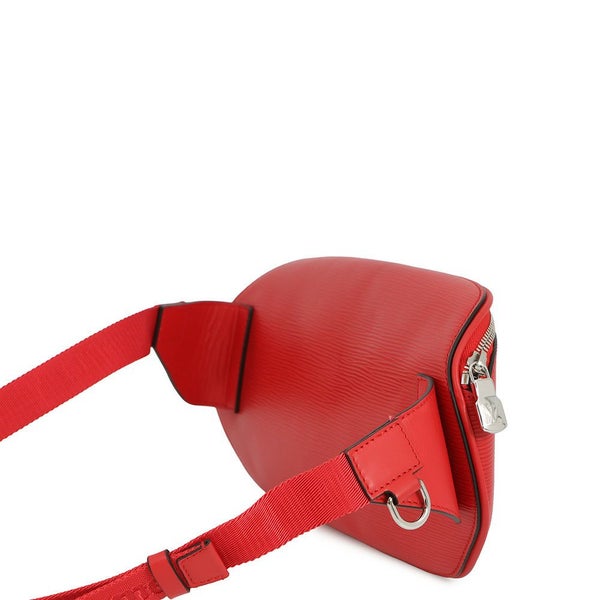 ルイヴィトン ウエストバッグ エピ バムバッグ シュプリーム コラボ M53418 LOUIS VUITTON ヴィトン Supreme メンズ
