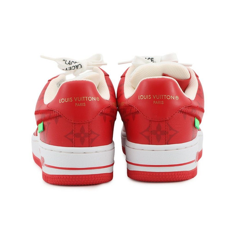 ルイヴィトン スニーカー ナイキコラボ エアフォース1 レディースサイズ4 1/2 1A9VA7 LOUIS VUITTON 靴 白