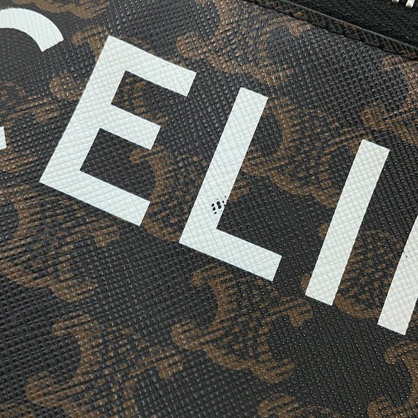 セリーヌ ボディバッグ トリオンフ ベルトバッグ PVC 195972 CELINE