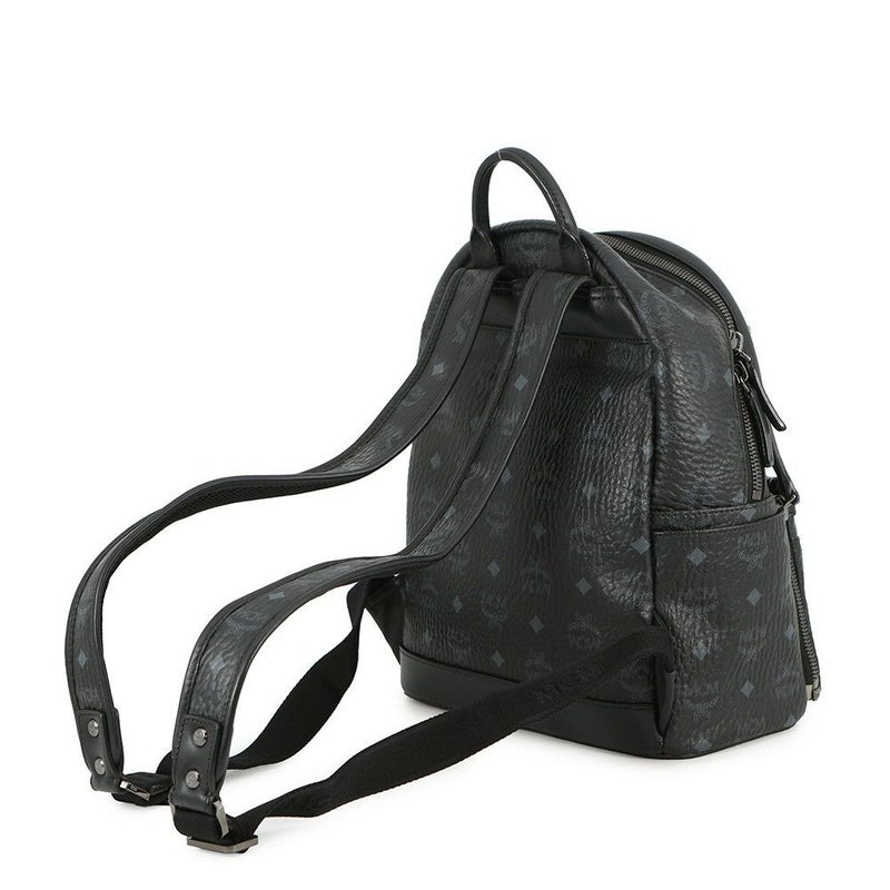 エムシーエム リュックサック オーロラデザイン レザー MMK75VE45BK001 MCM バッグパック バッグ 黒