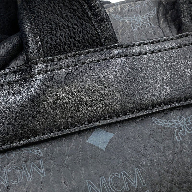 エムシーエム リュックサック オーロラデザイン レザー MMK75VE45BK001 MCM バッグパック バッグ 黒