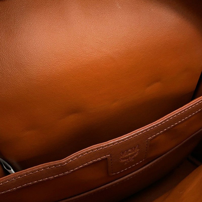 エムシーエム リュックサック オーロラデザイン レザー MMK75VE45BK001 MCM バッグパック バッグ 黒