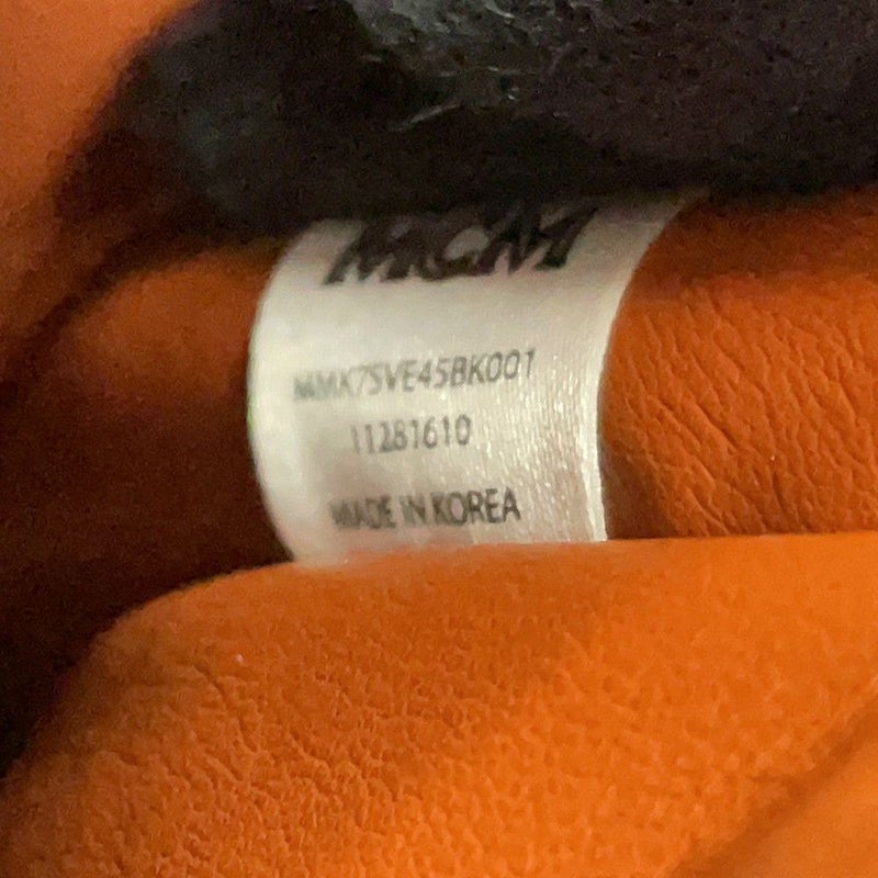 エムシーエム リュックサック オーロラデザイン レザー MMK75VE45BK001 MCM バッグパック バッグ 黒