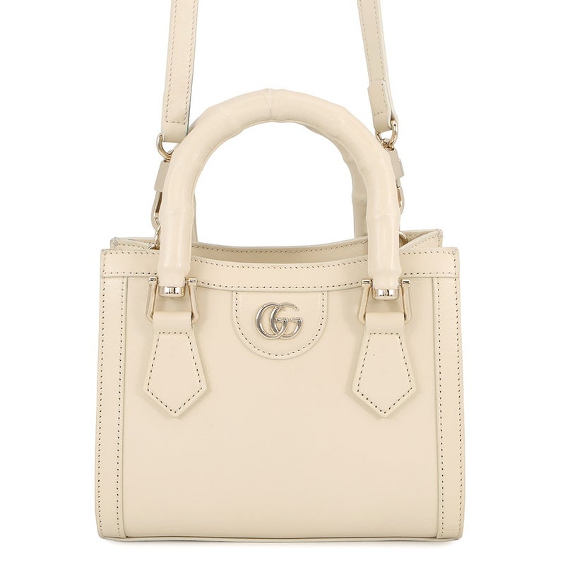 グッチ ハンドバッグ バンブー ダイアナ ミニ レザー 828356 GUCCI 2way