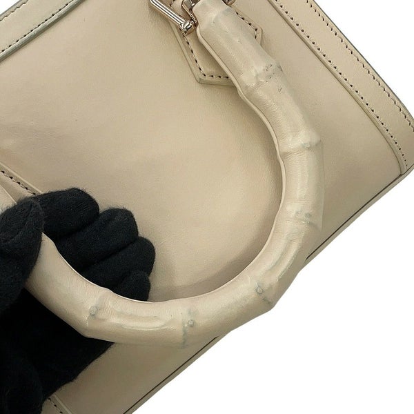 グッチ ハンドバッグ バンブー ダイアナ ミニ レザー 828356 GUCCI 2way