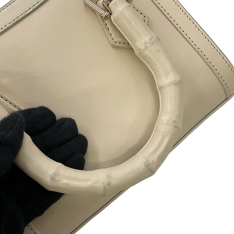 グッチ ハンドバッグ バンブー ダイアナ ミニ レザー 828356 GUCCI 2way