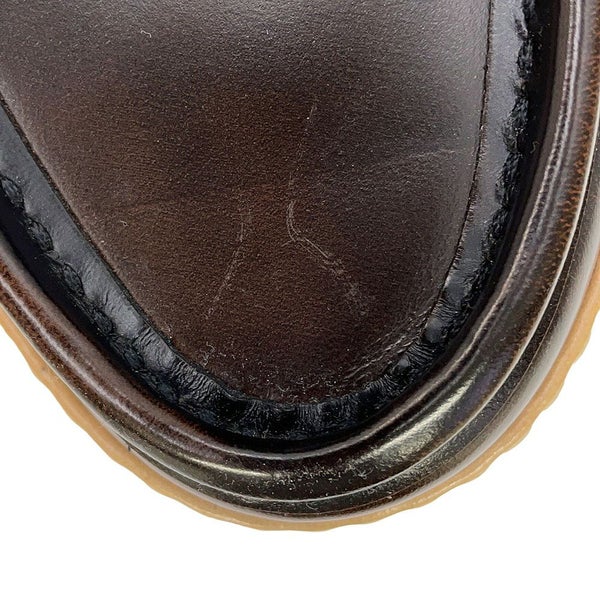 ルイヴィトン ローファー ウッドカットライン・ダービーシューズ レザー ウッド メンズサイズ7 LOUIS VUITTON 靴