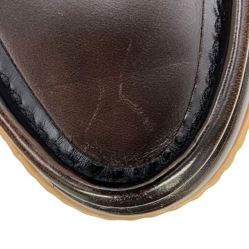 ルイヴィトン ローファー ウッドカットライン・ダービーシューズ レザー ウッド メンズサイズ7 LOUIS VUITTON 靴