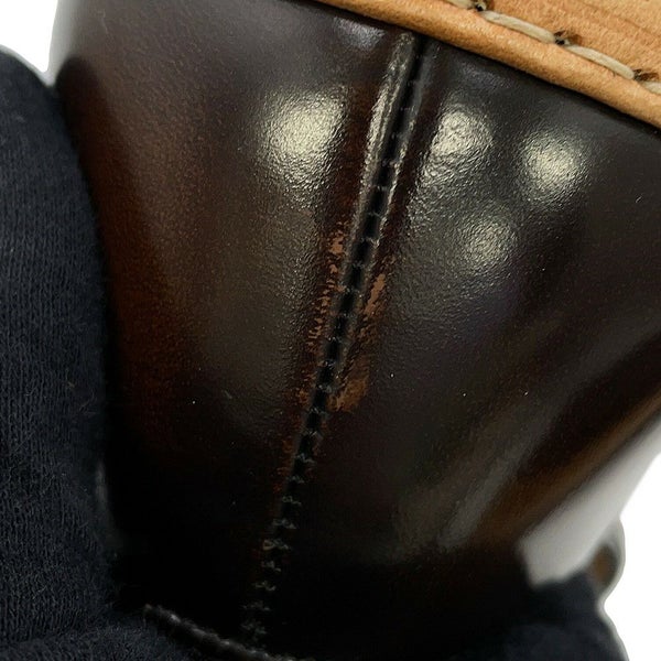 ルイヴィトン ローファー ウッドカットライン・ダービーシューズ レザー ウッド メンズサイズ7 LOUIS VUITTON 靴