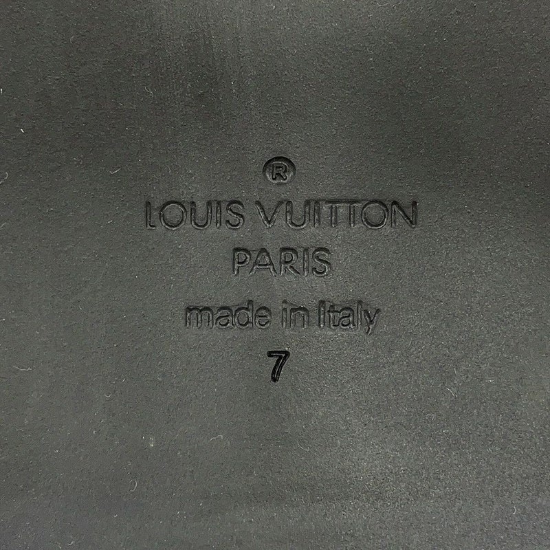 ルイヴィトン ローファー ウッドカットライン・ダービーシューズ レザー ウッド メンズサイズ7 LOUIS VUITTON 靴