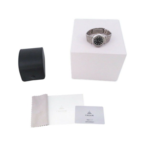 セイコー クレドール ロコモティブ オートマチック GCCR999 SEIKO 腕時計 300本限定 グレー文字盤