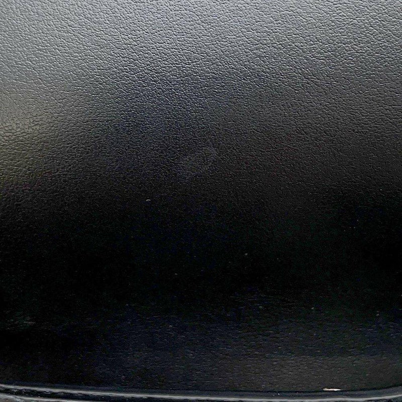 バーバリー ショルダーバッグ ハンプシャー エンボスロゴ レザー BURBERRY バッグ 黒